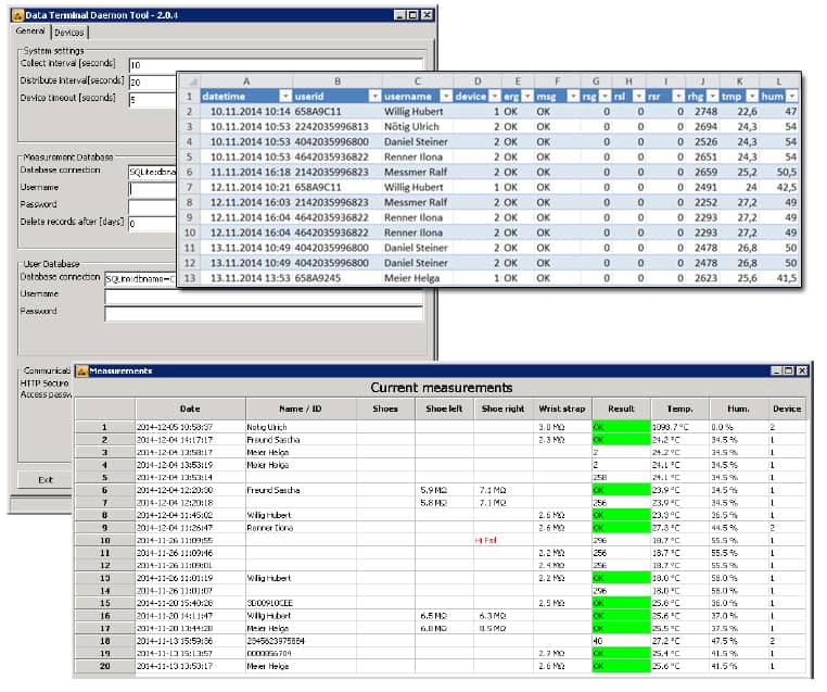 PGT120 Reporting Software