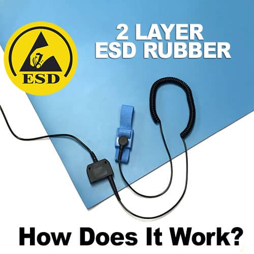How do 2 Layer ESD rubber worksurfaces work? - Static Care ...